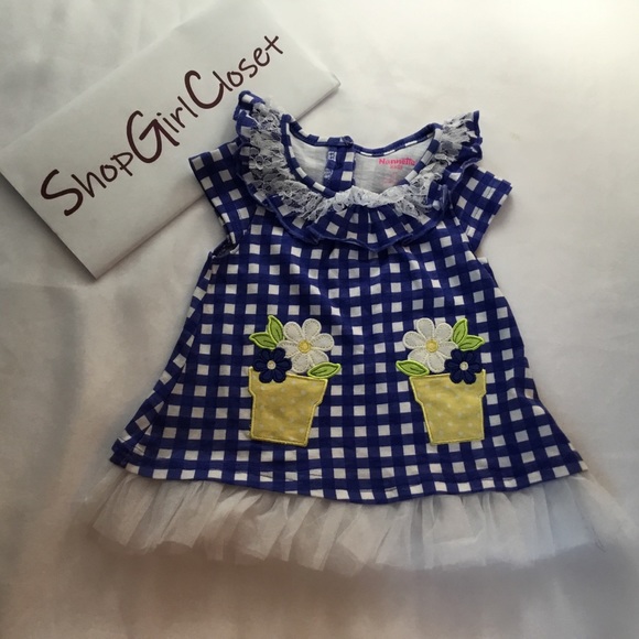 Nannette Kids...Blue Dress...Size 2T